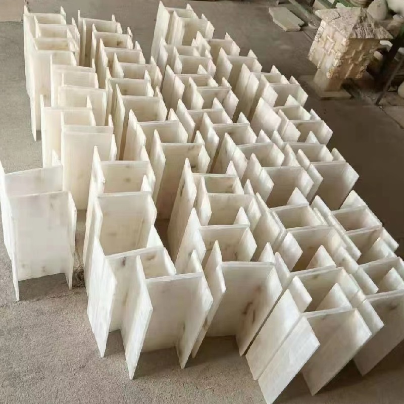 西班牙云石灯罩 进口天然云石灯片 云石圆球圆筒圆柱定制_图片