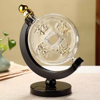 河北华企生产冬虫夏草酒瓶高档酒瓶高硼硅玻璃工艺酒瓶大容量酒瓶